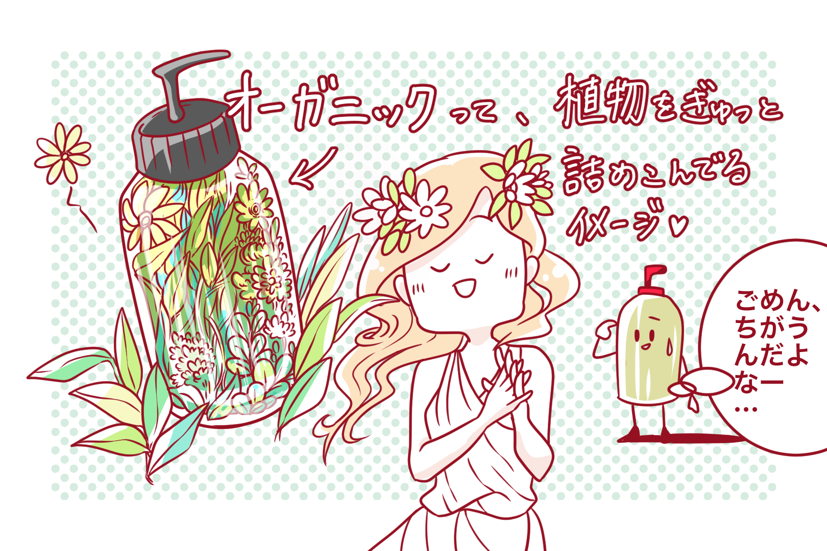 オーガニックに誤解を解く